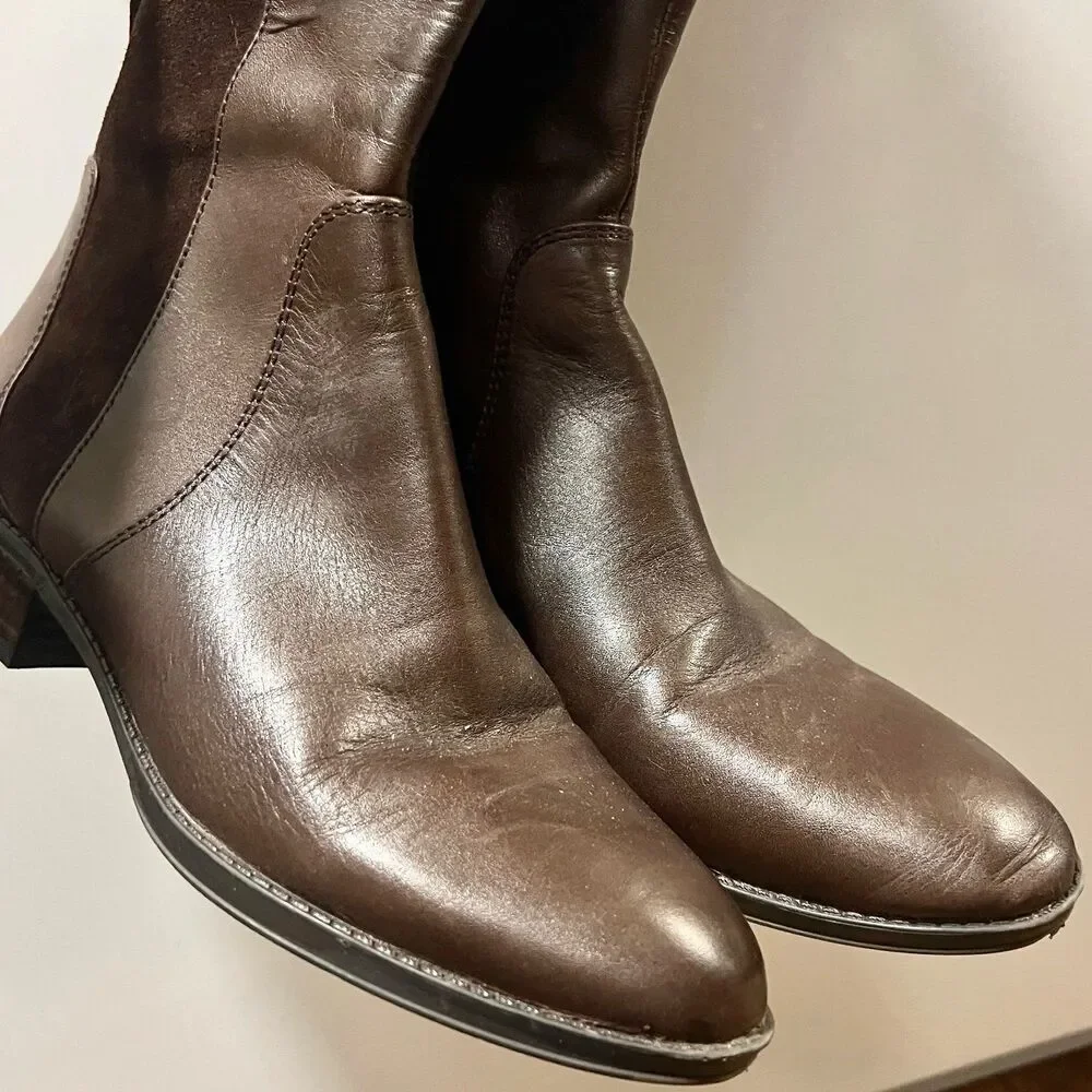 Sam Edelman Brown Patton riding boots